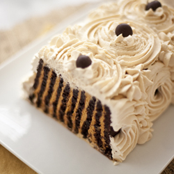 Thumbnail image for Icebox Cake (homemade chocolate wafers with caramel cream)