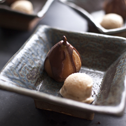 Thumbnail image for Chai Poached Pears and Sorbet